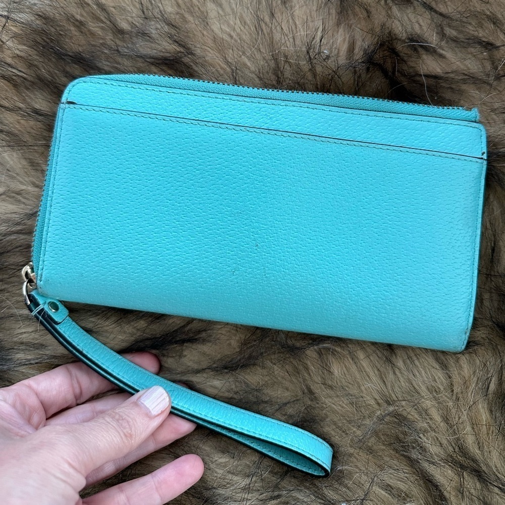 Kate Spade Aqua Wristlet Clutch - Picture 3 of 4